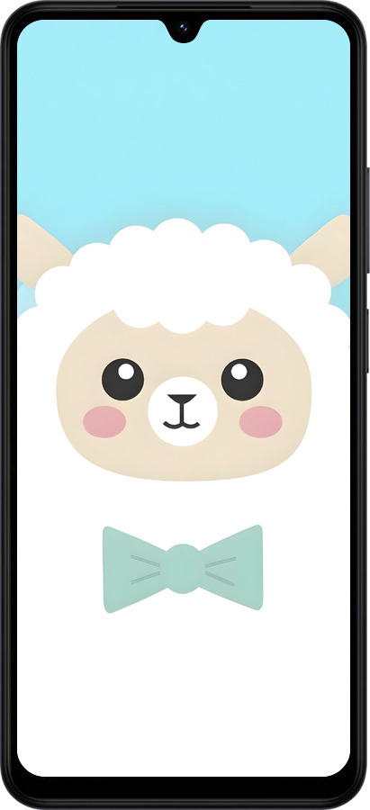 Силиконовый чехол Милый барашек для Xiaomi Redmi A5 4G - 6355u-3926 изображение 