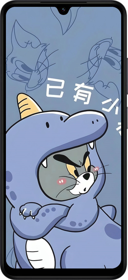 Силиконовый чехол Том и джерри 1 для Xiaomi Redmi A5 4G - 6358u-3926 изображение 