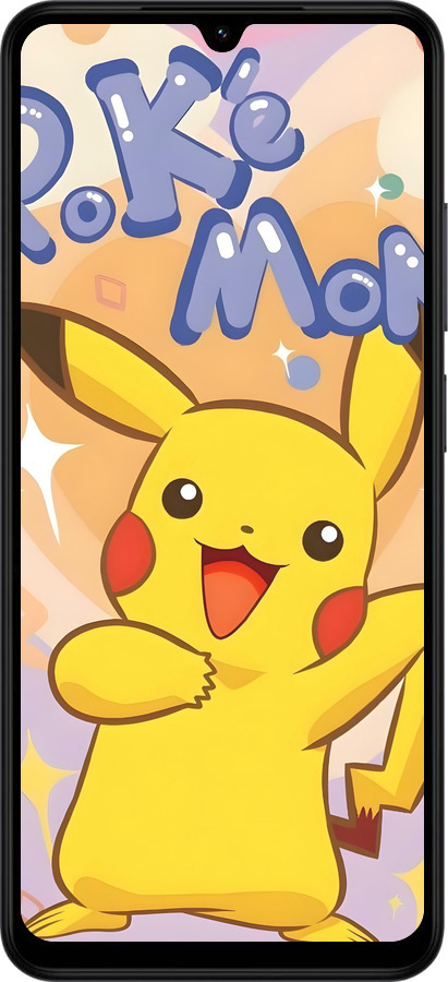 Силіконовий чехол Пикачу для Xiaomi Redmi A5 4G - 6383u-3926 изображение 