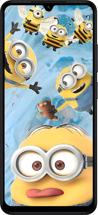 Силіконовий чехол Миньоны для Xiaomi Redmi A5 4G - 6386u-3926 изображение 