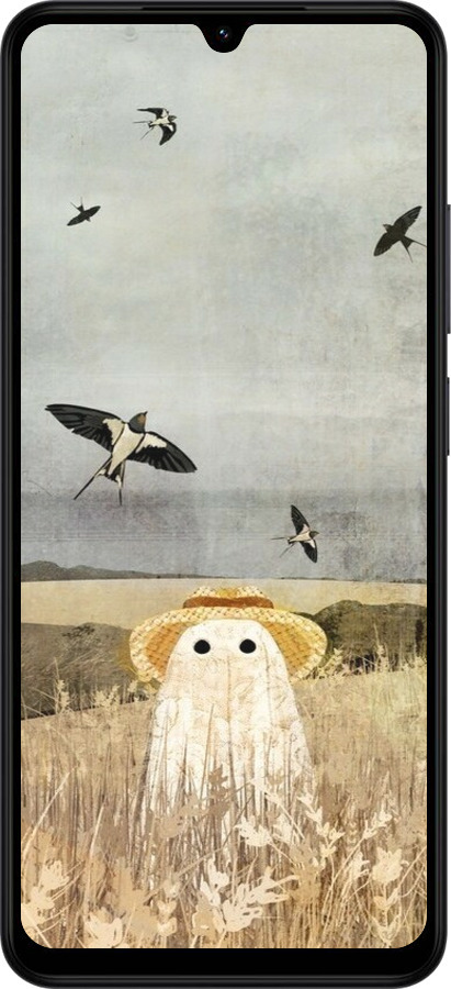 Силиконовый чехол Призрак в поле для Xiaomi Redmi A5 4G - 6427u-3926 изображение 