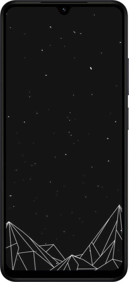 Силіконовий чехол Чорно білі абстрактні гори для Xiaomi Redmi A5 4G - 6437u-3926 изображение 