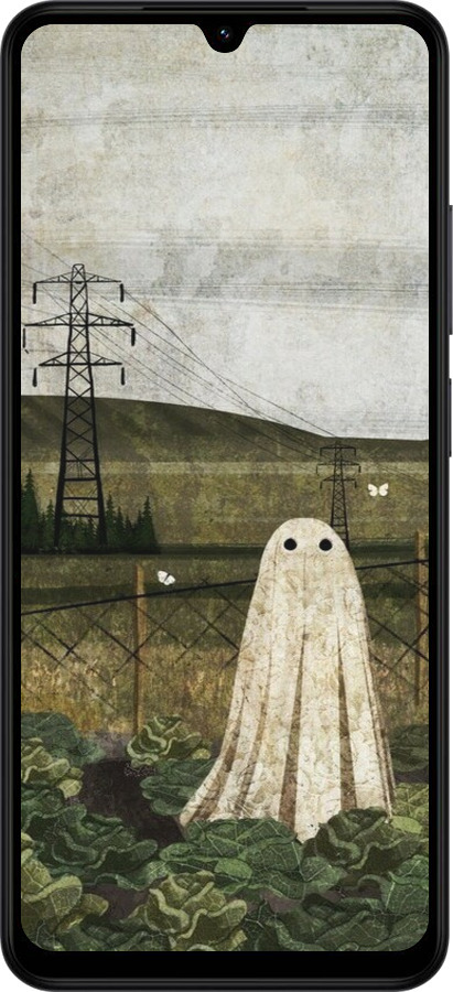 Силіконовий чехол Ілюстрація привид у капусті для Xiaomi Redmi A5 4G - 6440u-3926 изображение 