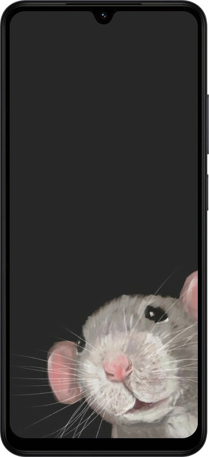 Силіконовий чехол The Peeking Rat для Xiaomi Redmi A5 4G - 6442u-3926 изображение 