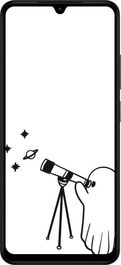 Силіконовий чехол Привид астроном для Xiaomi Redmi A5 4G - 6444u-3926 изображение 