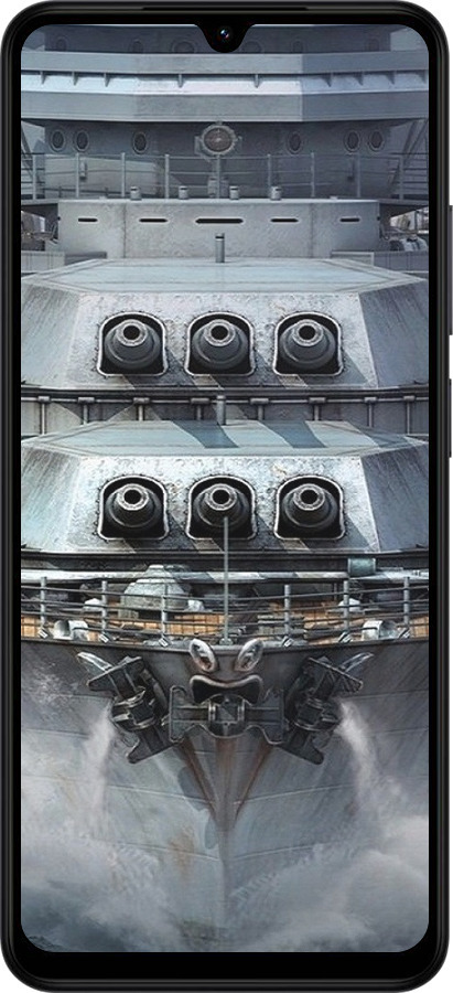 Силиконовый чехол Линкор, world of tanks, wargaming, военный корабль для Xiaomi Redmi A5 4G - 6453u-3926 изображение 