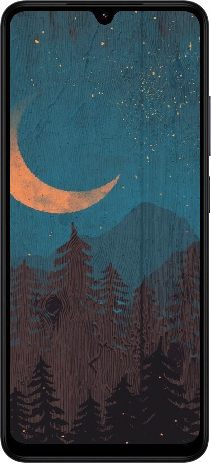 Силіконовий чехол Зоряний ліс для Xiaomi Redmi A5 4G - 6480u-3926 изображение 