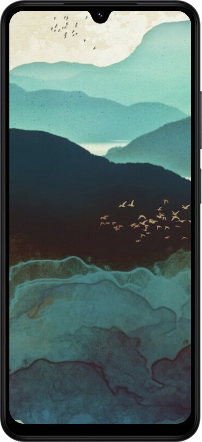 Силіконовий чехол Із зображенням гір Індіго для Xiaomi Redmi A5 4G - 6484u-3926 изображение 