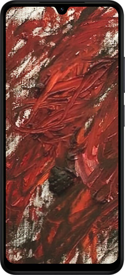 Силиконовый чехол Абстрактная композиция в красных тонах для Xiaomi Redmi A5 4G - 6541u-3926 изображение 