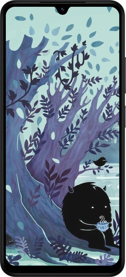 Силіконовий чехол Арт принт Тихе місце чаю для Xiaomi Redmi A5 4G - 6544u-3926 изображение 