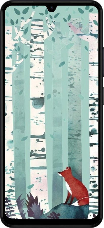 Силиконовый чехол Лис в зелёном лесу для Xiaomi Redmi A5 4G - 6547u-3926 изображение 