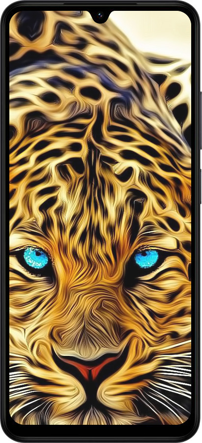 Силиконовый чехол Леопард для Xiaomi Redmi A5 4G - 6611u-3926 изображение 