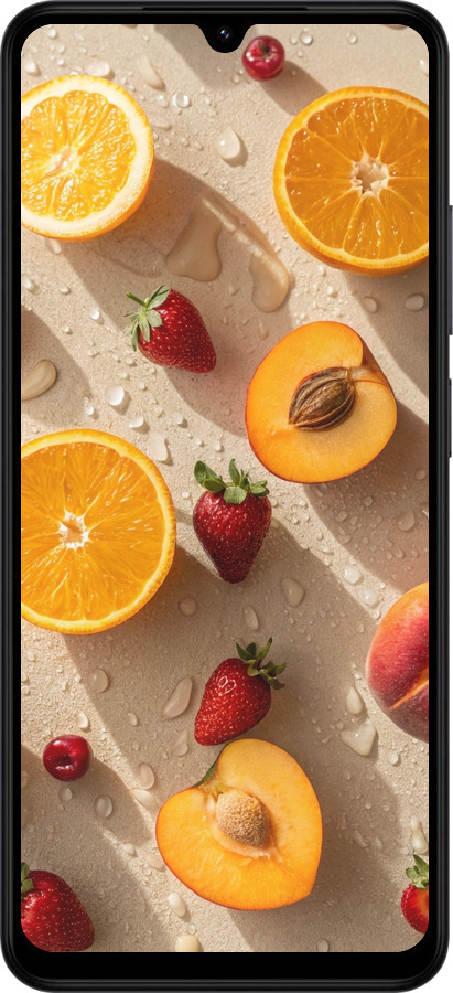 Силиконовый чехол Фрукты 3 для Xiaomi POCO C71 4G - 6703u-4146 изображение 