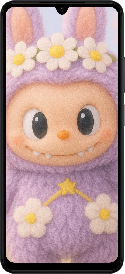 Силиконовый чехол Лабубу 1 для Xiaomi Redmi A5 4G - 6709u-3926 изображение 