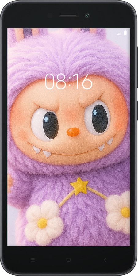 TPU чехол Лабубу для Xiaomi Redmi Go - 6708b-1667 изображение 