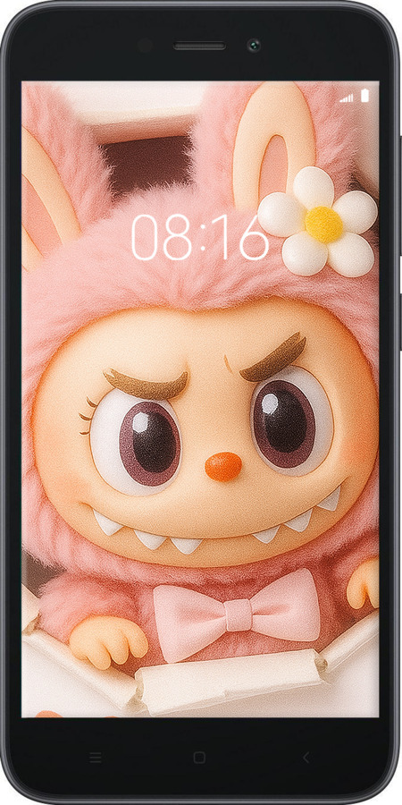TPU чехол Лабубу 2 для Xiaomi Redmi Go - 6710b-1667 изображение 