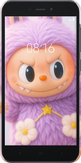 3D пластиковий матовий чехол № 6708 для Xiaomi Redmi Go - 6708m-1667 изображение 