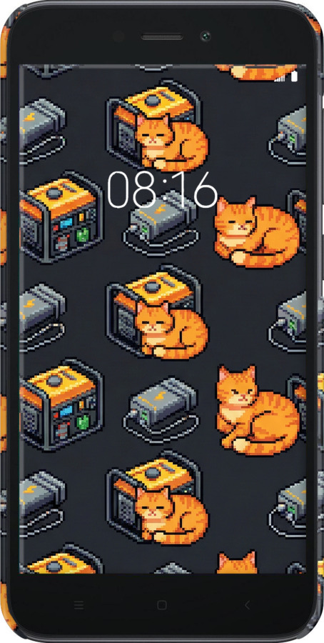 3D пластиковый матовый чехол Autonomous Zone для Xiaomi Redmi Go - 6771m-1667 изображение 