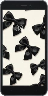 Силіконовий чехол Dark Coquette для Xiaomi Redmi Go - 6765u-1667 изображение 