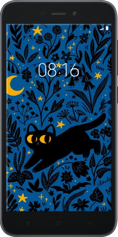 Силіконовий чехол Літня ніч для Xiaomi Redmi Go - 6472u-1667 изображение 