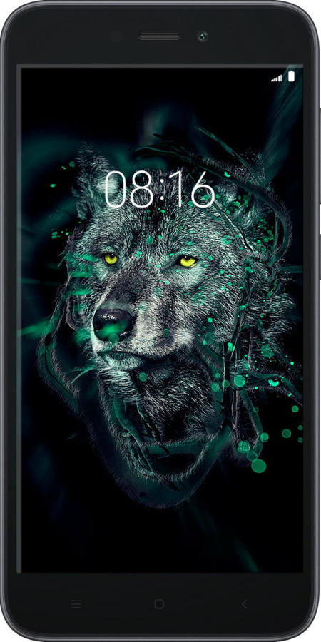 Силиконовый чехол Wolf для Xiaomi Redmi Go - 6610u-1667 изображение 