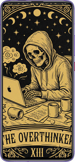 TPU чехол The Overthinker для Xiaomi Redmi K30 Pro - 6774b-1899 изображение 