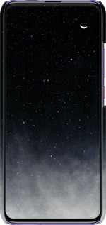 3D пластиковый матовый чехол Сині хмари, Синій місяць для Xiaomi Redmi K30 Pro - 6396m-1899 изображение 