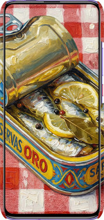 3D пластиковый матовый чехол Vintage Sardine Tin Phone для Xiaomi Redmi K30 Pro - 6772m-1899 изображение 