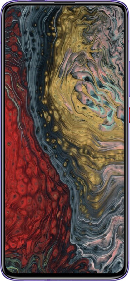 Силіконовий чехол Із зображенням абстрактного живопису для Xiaomi Redmi K30 Pro - 6530u-1899 изображение 