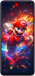 2D пластиковий чехол Супер Маріо для Xiaomi Redmi K30 - 6342t-1836 изображение 
