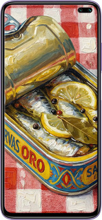 Силиконовый чехол Vintage Sardine Tin Phone для Xiaomi Redmi K30 - 6772u-1836 изображение 