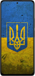 TPU чехол Флаг и герб Украины 2 для Xiaomi Redmi K40S - 378b-2582 изображение 
