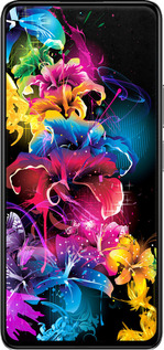 TPU чехол Абстрактные цветы для Xiaomi Redmi K40S - 511b-2582 изображение 