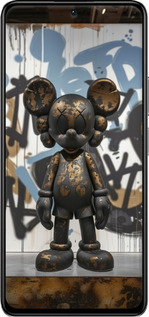TPU чехол Bronze kaws v2 для Xiaomi Redmi K40S - 6098b-2582 изображение 