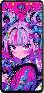 TPU чехол Аниме милаха для Xiaomi Redmi K40S - 6314b-2582 изображение 