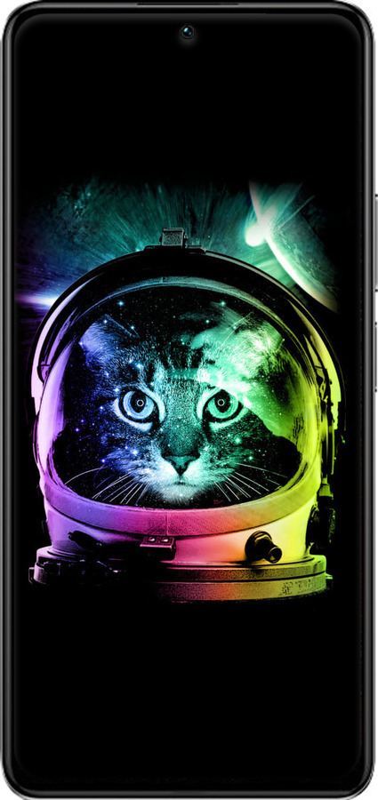 TPU чехол Кот-астронавт для Xiaomi Redmi K40S - 4154b-2582 изображение 