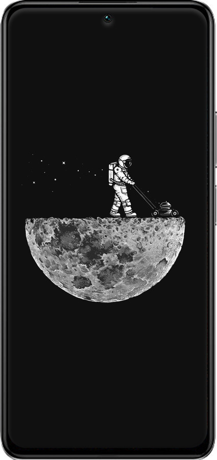 TPU чехол Moon in dark для Xiaomi Redmi K40S - 4176b-2582 изображение 