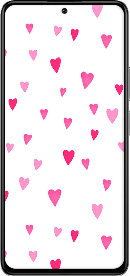 TPU чехол Сердечка 2 для Xiaomi Redmi K40S - 4763b-2582 изображение 