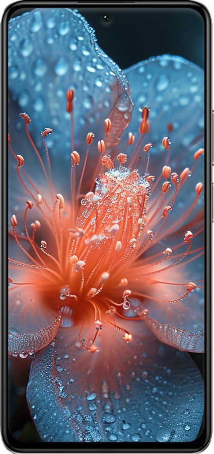 TPU чехол Роса на цветке для Xiaomi Redmi K40S - 6039b-2582 изображение 