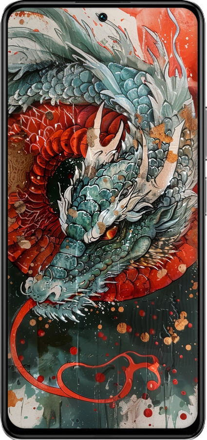 TPU чехол Стихия огня для Xiaomi Redmi K40S - 6101b-2582 изображение 