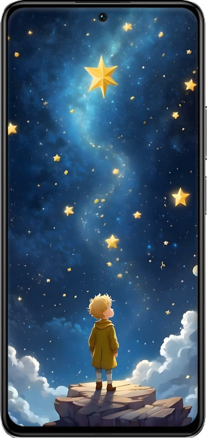 TPU чехол Маленький принц для Xiaomi Redmi K40S - 6326b-2582 изображение 