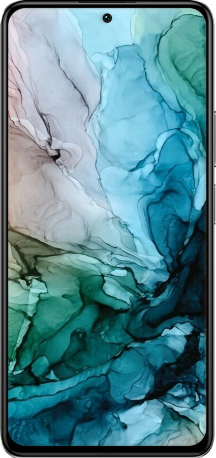 TPU чехол С красочной абстрактной картиной Соленые берега для Xiaomi Redmi K40S - 6405b-2582 изображение 