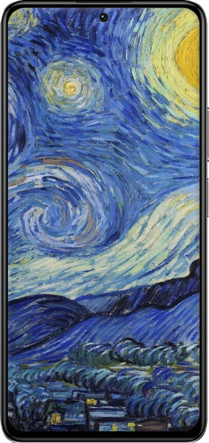 TPU чехол «Звездная ночь» Винсента Ван Гога для Xiaomi Redmi K40S - 6433b-2582 изображение 