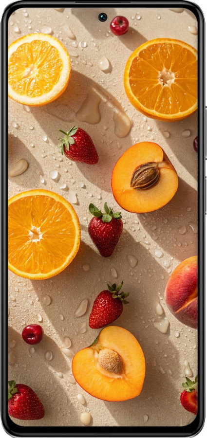 TPU чехол Фрукты 3 для Xiaomi Redmi K40S - 6703b-2582 изображение 