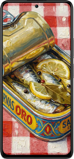 Силиконовый чехол Vintage Sardine Tin Phone для Xiaomi Redmi K40S - 6772u-2582 изображение 