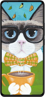 Силіконовий чехол Cat&Coffee для Xiaomi Redmi K60 Pro - 4053u-3457 изображение 