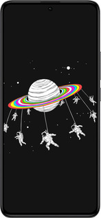 Силиконовый чехол Лунная карусель для Xiaomi Redmi K60 Pro - 4136u-3457 изображение 