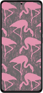 Силиконовый чехол Vintage-Flamingos для Xiaomi Redmi K60 Pro - 4171u-3457 изображение 