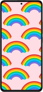 Силиконовый чехол Rainbows для Xiaomi Redmi K60 Pro - 4478u-3457 изображение 