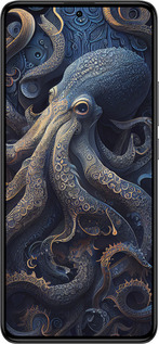 Силиконовый чехол Осьминог для Xiaomi Redmi K60 Pro - 5551u-3457 изображение 
